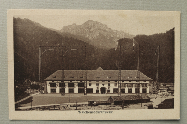 AK Walchensee / 1920-1940 / Walchenseekraftwerk